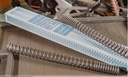 WIRTH GABELFEDER-SATZ 1010 NEU: POLIERT - NULL REIBUNG! mit ABE - MADE IN GERMANY