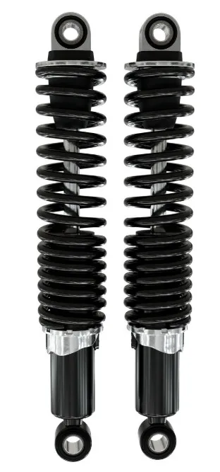 IKON Federbeine Stoßdämpfer 7610-1663SP14 in schwarz mit ABE für Kawasaki VN1700 Voyager 2009, Kawasaki VN1700 Vulcan Nomad 2011