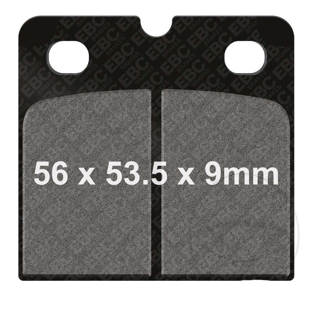 Brake Pad Set Sinter HH EBC 56x53,5x9 mm 732.89.09