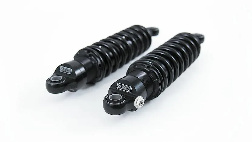 ÖHLINS Federbeine / Stoßdämpfer mit ABE HD 772 STX 36 Blackline S36DR1L für Harley-Davidson Electra Glide Classic, Electra Glide FLHT, Road Glide Custom FLTR / X, Road Glide FLTR / I, Road Glide Ultra FLTRU, Road King Classic FLHRC, Road King CVO FLHRSE, Road King FLHR, Road King Police / Special FLHR, Ultra Classic Electra Glide CVO, Ultra Glide Classic / FLHTCU, Ultra Limited FLHTK
