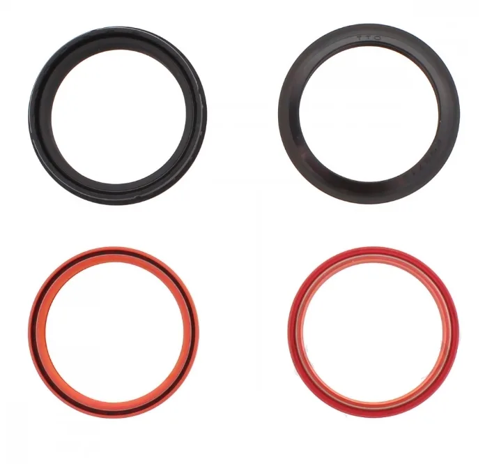 Oil Seals Fork Seal Rings Set Fork All Balls Racing with Dust Caps 50x60x10.5 mm 56-148 735.00.48 for KTM