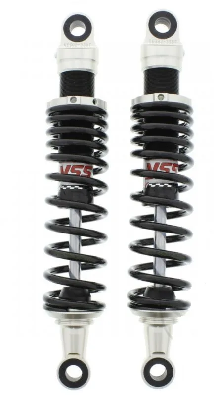 YSS Federbein Stoßdämpfer Satz RE302-340T-52-X mit ABE für TRIUMPH Bonneville 800/865 (908MD, 986MF) Bj. 2001-2007