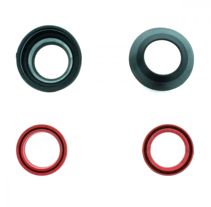 Oil Seals Fork Seals Set Fork All Balls Racing 26x37x10.5 mm with Dust Caps 56-100 735.00.50 for Malaguti and Yamaha