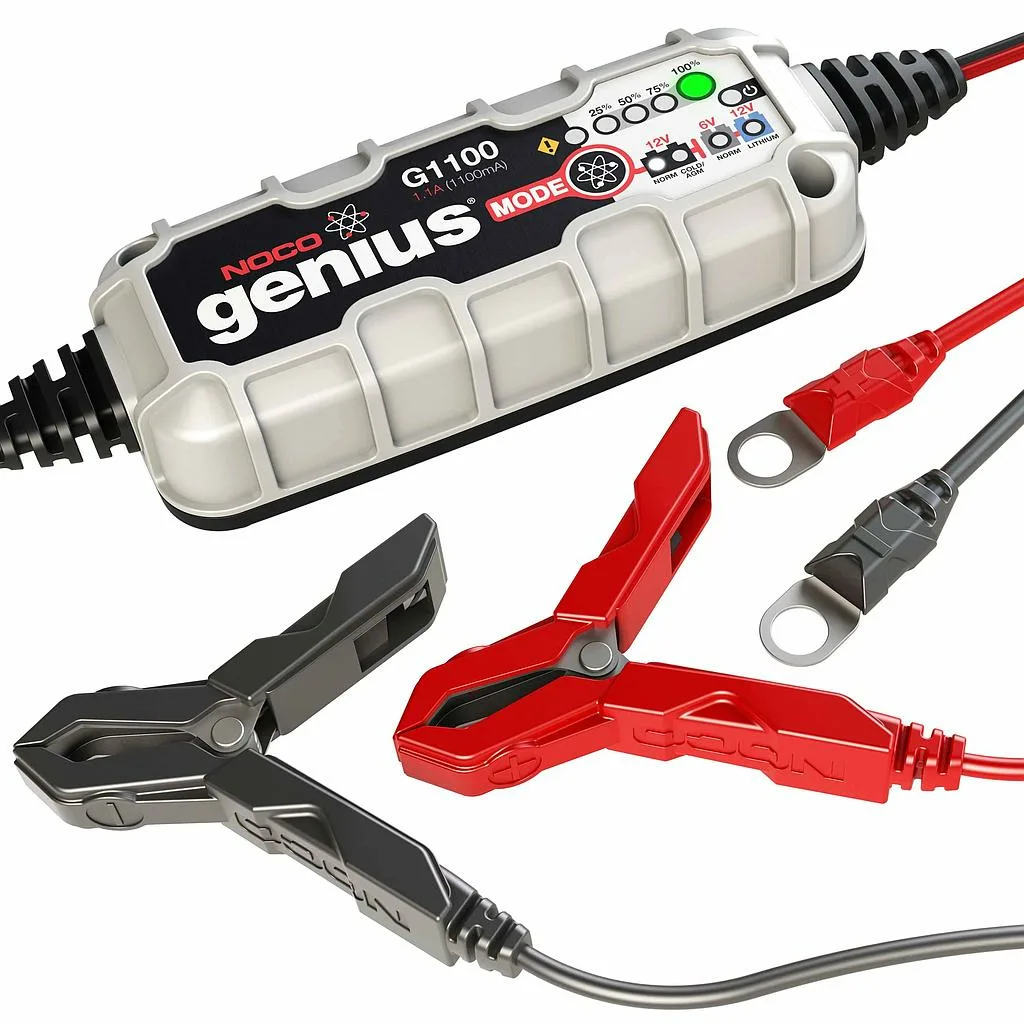 NOCO Batterie-Ladegerät G1100 EU 6 + 12V 1.1A - für alle Bleibatterien u. auch Li-Ion!