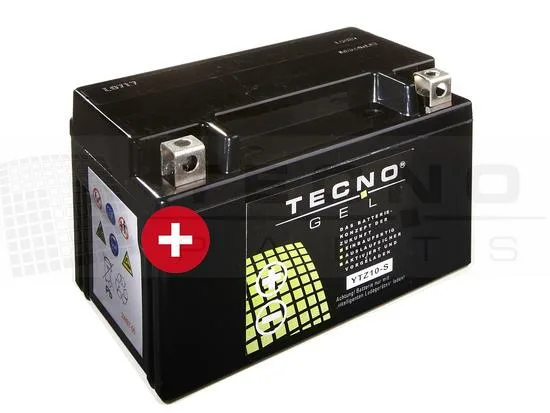 TECNO-GEL Battery YTZ10-S = YT10B-4 (DIN 50901)