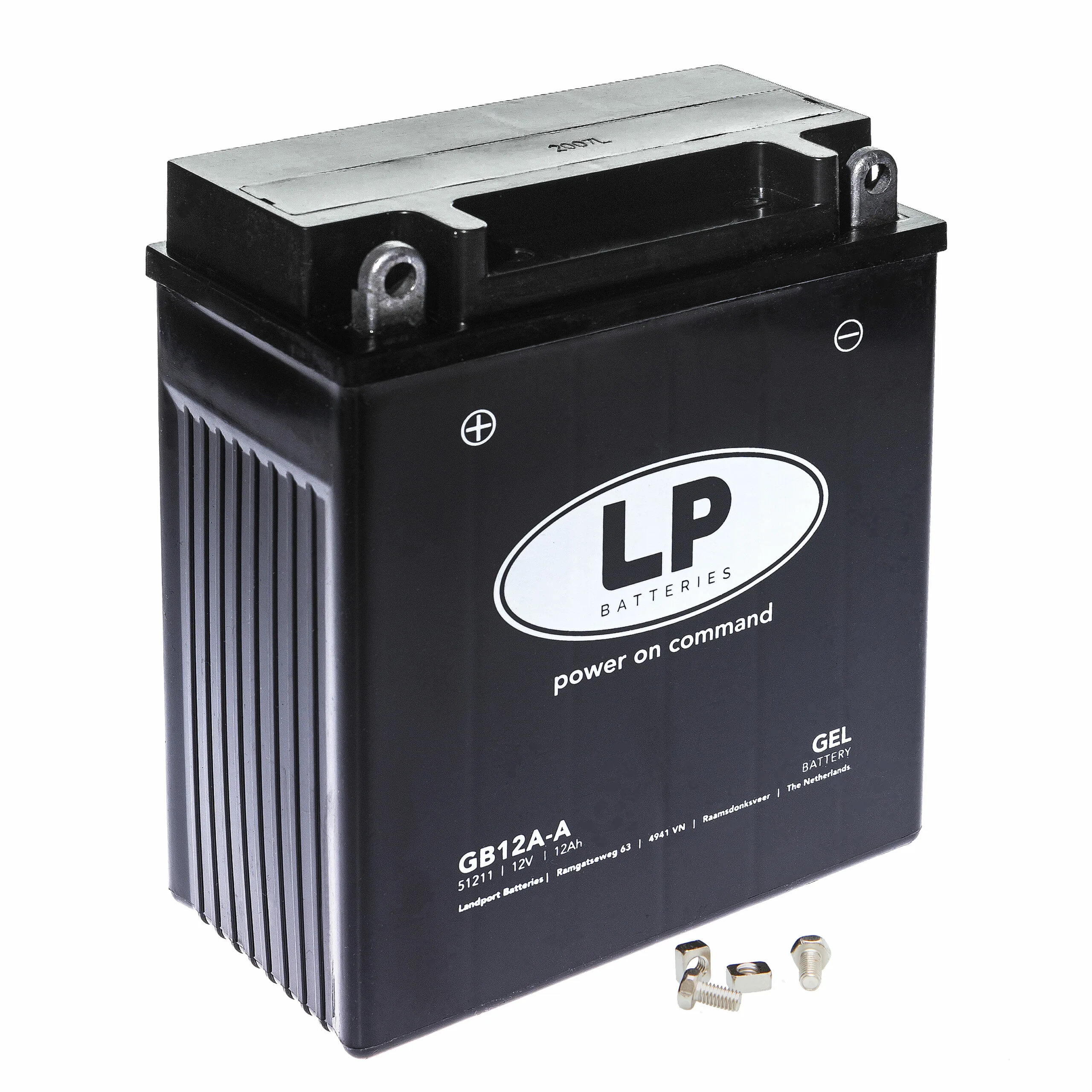 TECNO-GEL Battery YB12A-A/B = 12N12A-4A-1 (DIN 51211, 51215)