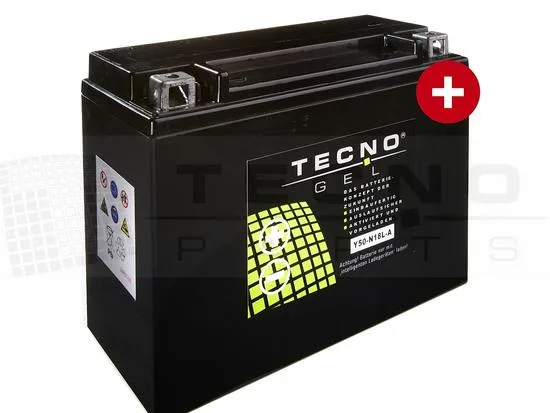 TECNO-GEL BATTERY Y50-N18L-A 12V 20 Ah (DIN 52016)