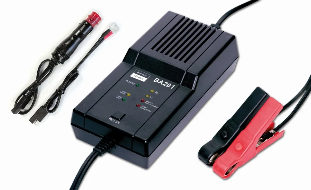 BAAS BA201 UNIVERSAL CHARGER 12V 2A