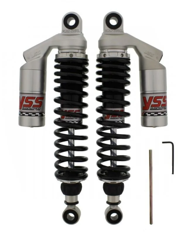 YSS Spring Strut Shock Absorber Stereo RG362-350TRCL-05-X with ABE for KAWASAKI ER 500 D/C/Twister 2001 - 2006
