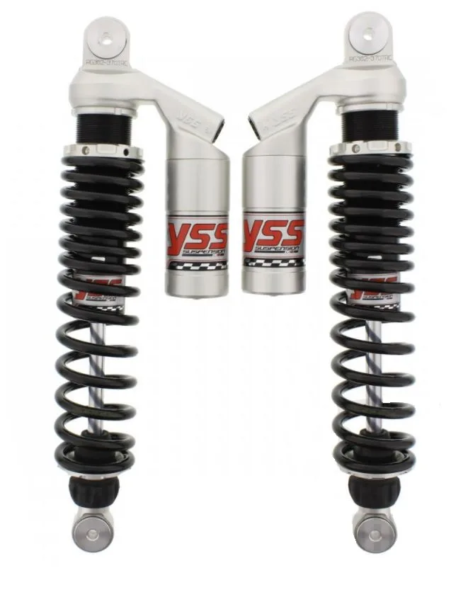 YSS Spring Strut Shock Absorber Stereo RG362-370TRC-09-X with ABE for MAICO MC 250 1978 - 1979