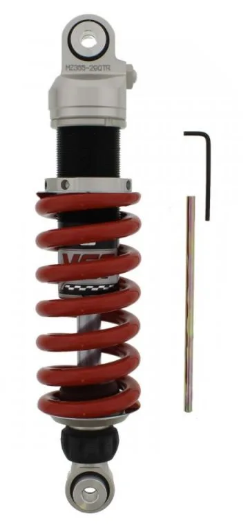 YSS Spring Strut Shock Absorber Mono MZ366-290TR-17-X with ABE for HONDA VTR 250 1997 - 1999