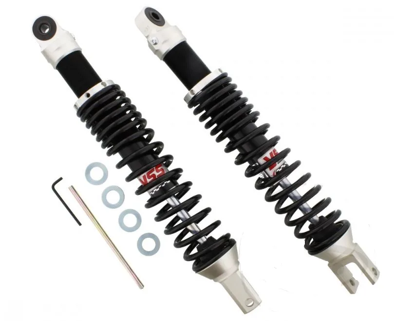 YSS Spring Strut Shock Absorber Stereo TE302-390T-05-X with ABE for KAWASAKI J 300 A/B/C, Kymco Downtown 300, Super Dink 300