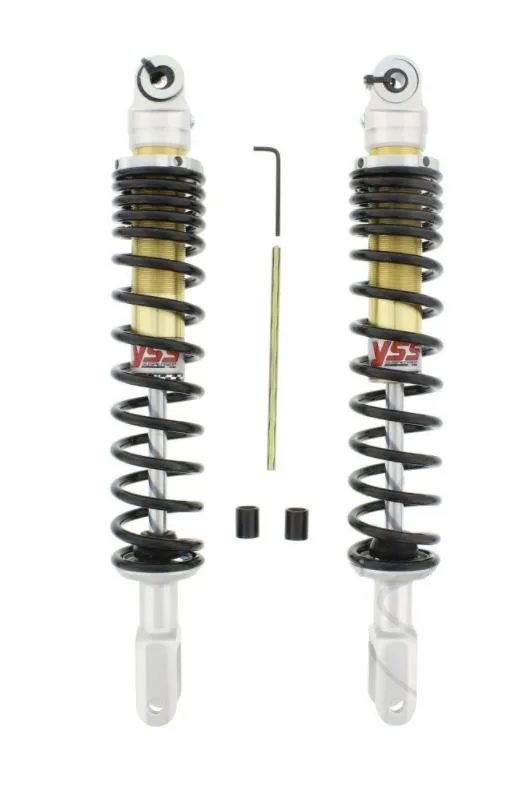 YSS Strut Shock Absorber Stereo TE302-400T-06AL-X with ABE for KYMCO New Downtown 350 i ABS/E4 2015 - 2018