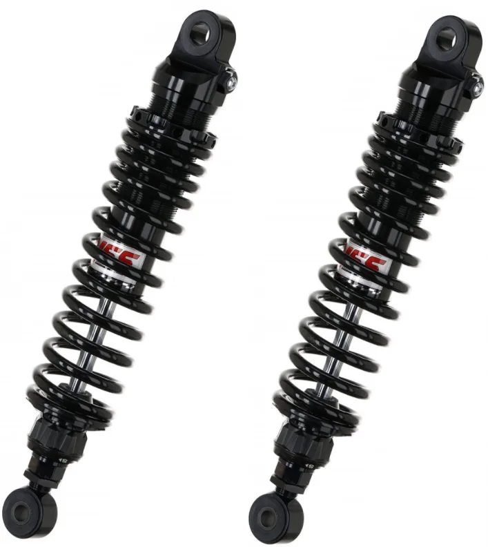 YSS Strut Shock Absorber Stereo RZ362-330TRL-57B Black Edition with ABE for KAWASAKI W 650 C Flat Handlebar/A High Handlebar