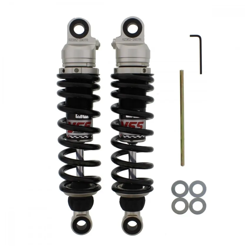YSS Federbein - Stoßdämpfer Satz RZ362-350TRL-19-88 m. ABE für KAWASAKI Z 900 A, Z 1000 A, Z 1100 ST, Z1 900, ZR 550 B Zephyr, ZR 750 C Zephyr  1976 - 1999