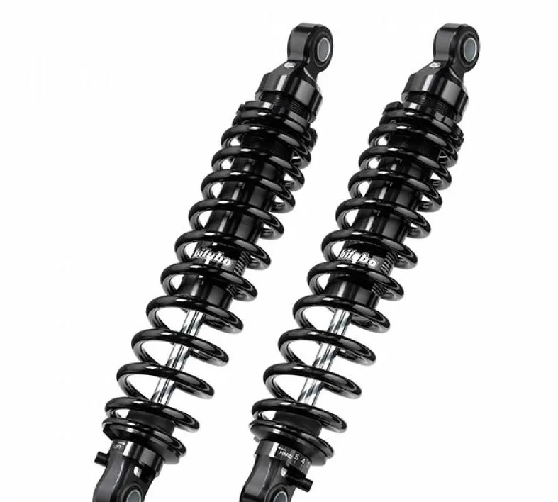 BITUBO Motorrad-Federbeine Stoßdämpfer-Satz hinten BI-T0027-WME02V2 stereo schwarz neu f. Triumph Scrambler 900 2015 - 2016