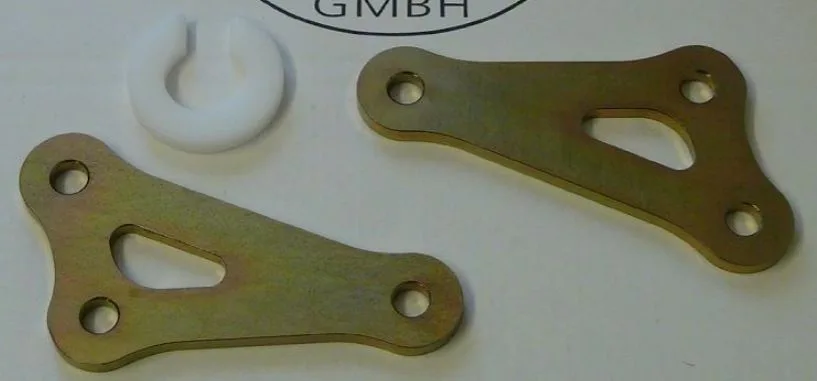 Metisse Hecktieferlegung 60-032-40 (40 mm) m. ABE für Triumph Tiger 1050/Sport ABS, Tiger Sport 2007 - 2016