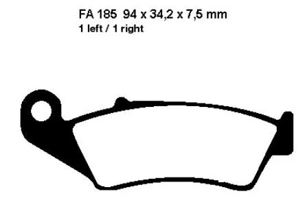Brake Pad Standard 7375439 EBC
