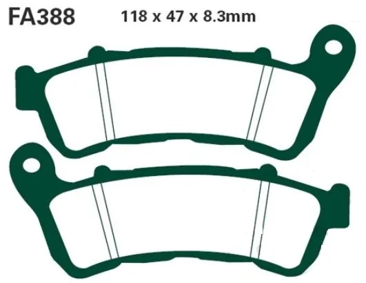 Brake Pad Sintered 7320435 HH EBC for Honda and Suzuki