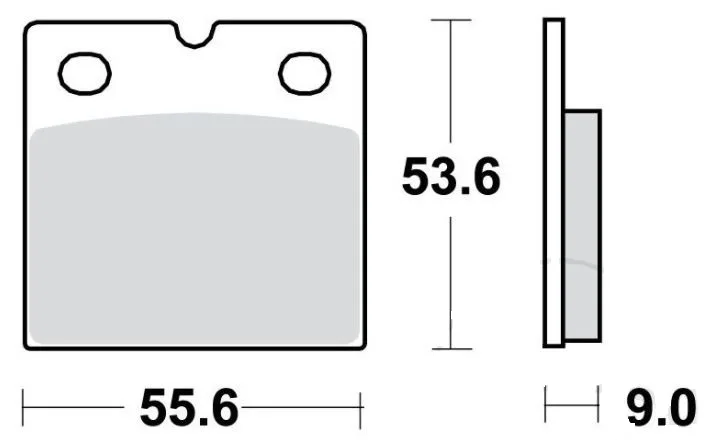 Brake Pad Standard 7871098 TRW for Front & Rear for Benelli, BMW and Others