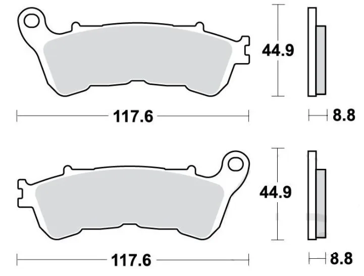 Sintered Brake Pad 7875271 TRW for Honda and Suzuki