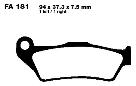 Standard Brake Pad 7377500 EBC