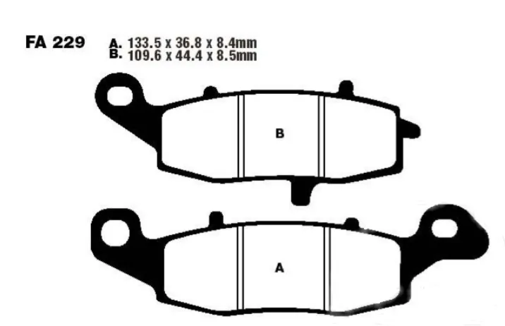 Brake pad Standard 7378755 EBC