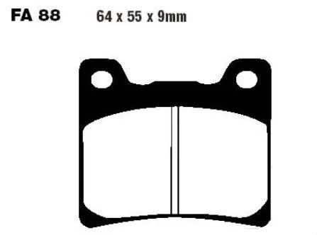 Brake pad Standard 7326929 EBC
