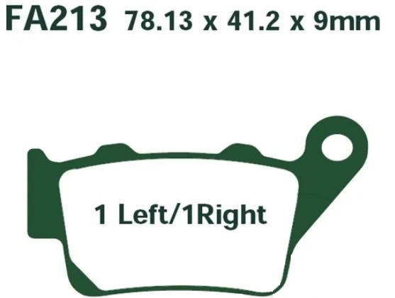 Brake Pad Standard 7370075 EBC for various models