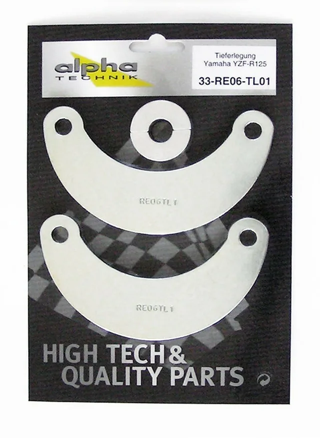 Lowering kit Yamaha YZF-R125, Type RE06