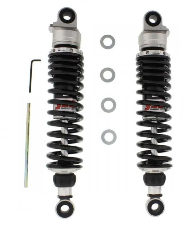 YSS Strut - Shock Absorber Set Stereo RZ362-330TRL-46-B adjustable for Harley Davidson ROAD KING Year of Manufacture 2003