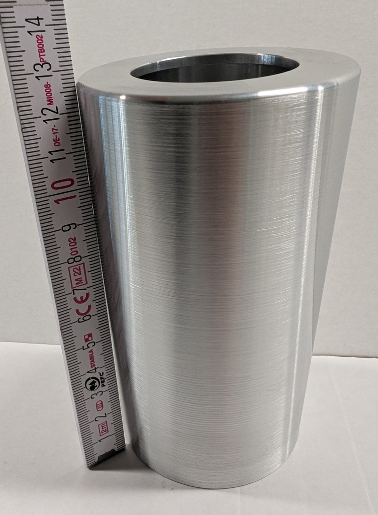 IKON Zubehör: Alu-Kappe 70 19 54 127 0 für 7610- Baureihe - spez. f. 7610-1298 BMW /5 Modelle 130 mm Höhe p. St.