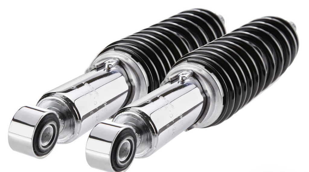 IKON Federbeine - Stoßdämpfer 7610-1343SP1 m. ABE f. KAWASAKI Z 400 J, Z 500, GPZ 550, Z550, GPZ 750, Z750