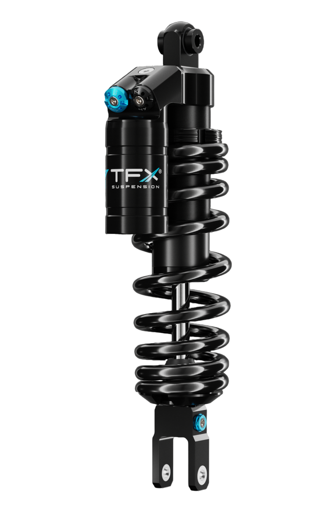 TFX Federbein Stoßdämpfer The Xtreme 142MSSF   hinten Mono Xtreme High/Low Speed für Suzuki GSX-R 1000 Bj.  2003-2004