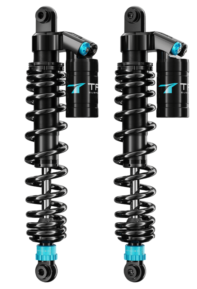 TFX Strut Shock Absorber rear stereo (pair) Traveler + IFP for Kawasaki ZRX 1200 N / R / S Year 2001-2006