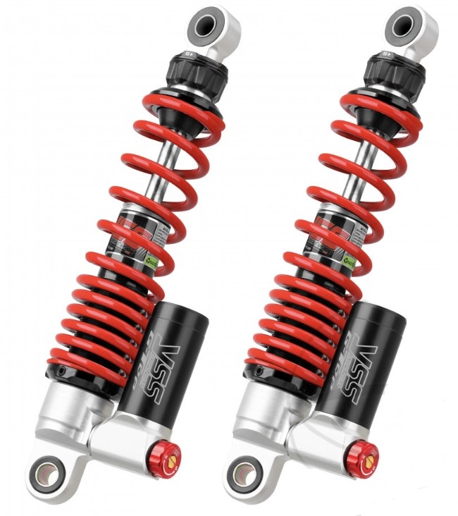 YSS Spring Strut Shock Absorber Stereo FU302-300TRC-02-858 adjustable with ABE for LAMBRETTA X3000 2023 - 2025