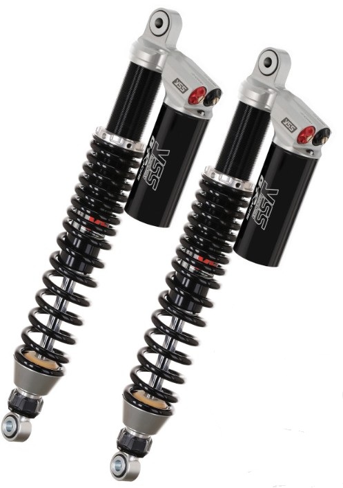 YSS Federbein Stoßdämpfer Stereo FG366-480TRW-01-888 einstellbar mit ABE für SUZUKI LT-R 450 2008 - 2012