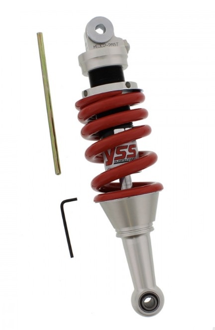 YSS Spring Strut Shock Absorber Mono ME302-265T-03-85 adjustable with ABE for HONDA VT 600 Year 1989- 2000