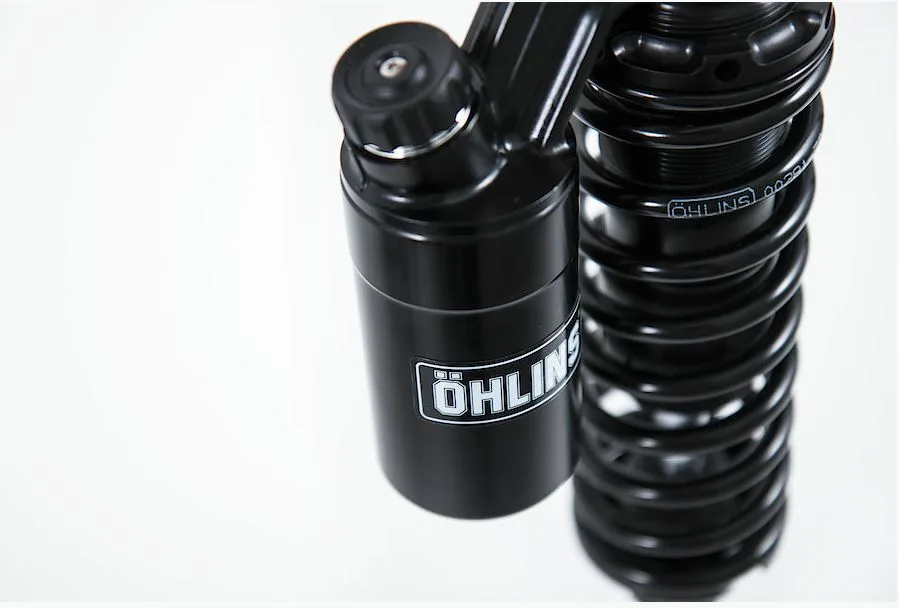 ÖHLINS Federbeine / Stoßdämpfer mit ABE HD 763 STX 36 Blackline S36PR1C1L für Harley-Davidson Dyna Fat Bob, Dyna Glide Conv., Dyna Low Rider, Dyna Street Bob, Dyna Super Glide / Switchback, Dyna Wide Glide