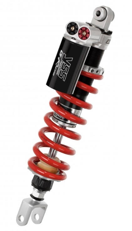 YSS Federbein Stoßdämpfer Mono MG456-400TRWJ-11-858 einstellbar mit ABE für APRILIA TUAREG 660 2022 - 2024