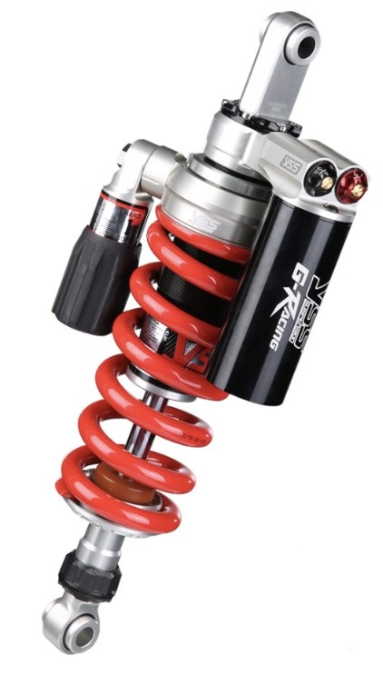 YSS Strut Shock Absorber Mono MG456-400HRW-21-858 adjustable with ABE for KTM Adventure 1190 ABS 2013 - 2016