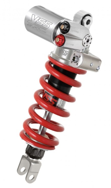 YSS Strut Shock Absorber Mono MG456-345HRW-11-859 Adjustable with ABE for YAMAHA XT 660 Z TENERE 2008 - 2016
