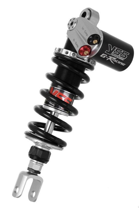 YSS Strut Shock Absorber Mono MG456-335TRCJ20I-888 adjustable with ABE for MOTO GUZZI STELVIO 1200 NTX 2011 - 2017