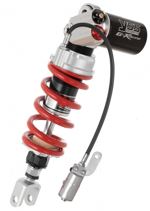 YSS Federbein Stoßdämpfer Mono MG456-335H1RWL10I858 einstellbar mit ABE für KAWASAKI ZX-6R Ninja 2024