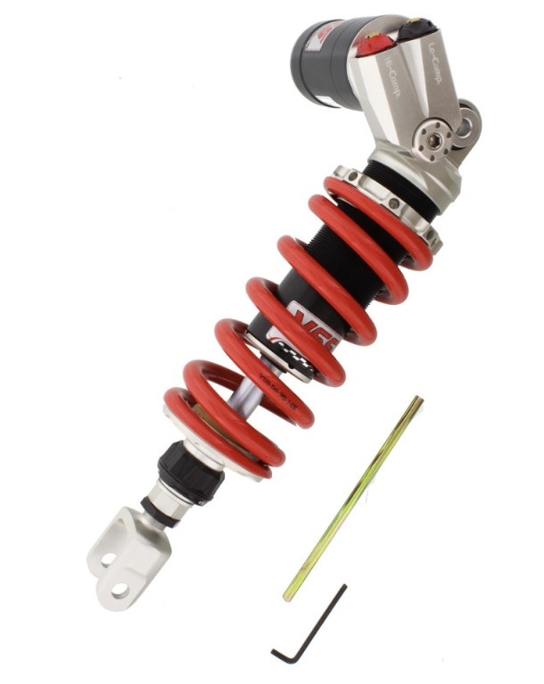 YSS Strut Shock Absorber Mono MG456-325TRWL10I-858 Adjustable with ABE for SUZUKI GSX-R 1000 2005 - 2006
