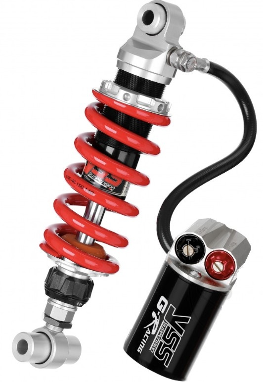 YSS Federbein Stoßdämpfer Mono MX366-265TRWJ-10-858 einstellbar mit ABE für HONDA CBR 125 R 2004 - 2010