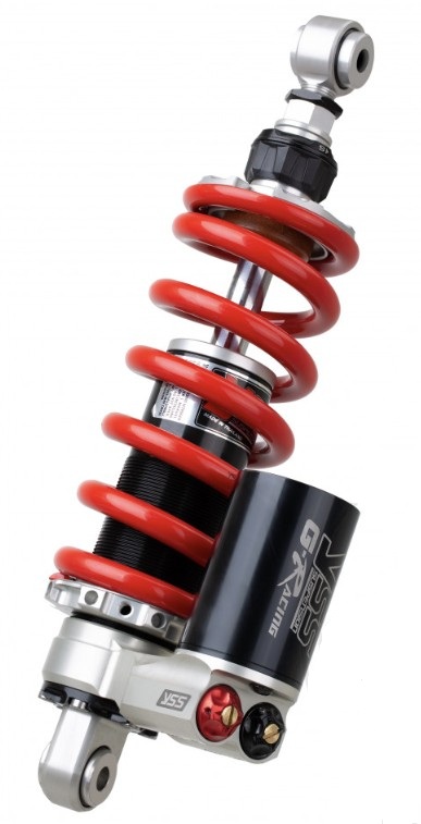 YSS Strut Shock Absorber Mono MU456-330TRWL-76-858 adjustable with ABE for YAMAHA MT-09 900 2021 - 2023