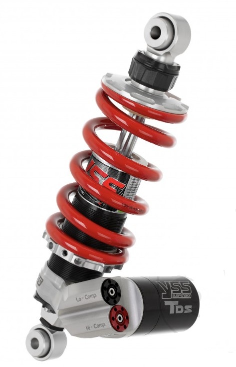 YSS Federbein Stoßdämpfer Mono MU456-300TRWJ-46T einstellbar mit ABE für KTM RC 390 2014 - 2021