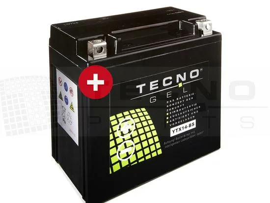 BATTERIE Motorrad AGM Yuasa YTX14-BS 12V 12 Ah DIN 51214  325 A CCA