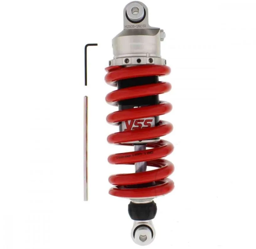 YSS Federbein Stoßdämpfer Mono MZ456-285TR-02-85 einstellbar mit ABE für HONDA CB 900 F Hornet 2002 - 2006 789.13.25